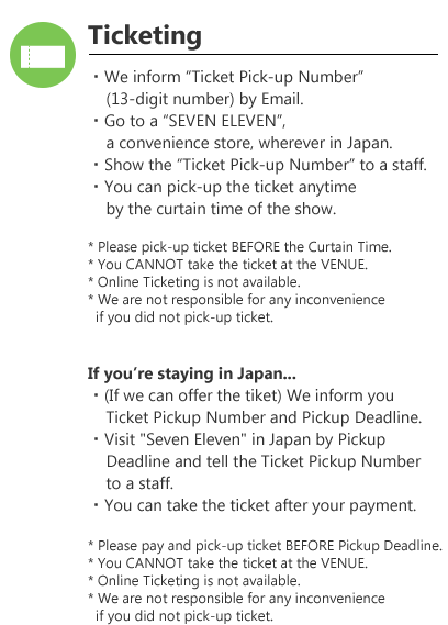 Ticketing